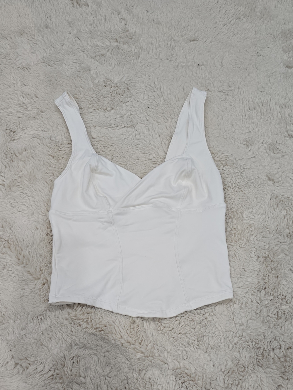 Urban Outfitters White Sweetheart Cami Tank
